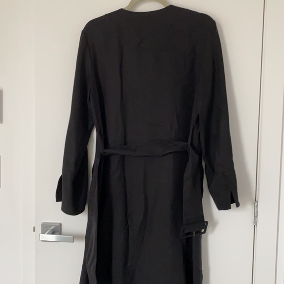 &Other Stories Paris Atelier Black Belted Dress - Picture 12 of 12